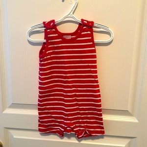 Sleeveless playsuit